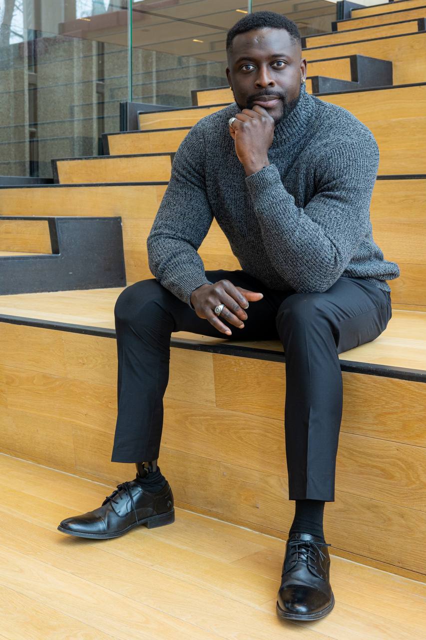 Champstrong founder Djibril Champ Kande
